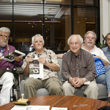 com Fernando Lemos, German Lorca e Juan Esteves