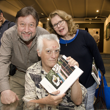 com Eduardo e Tamara Barile